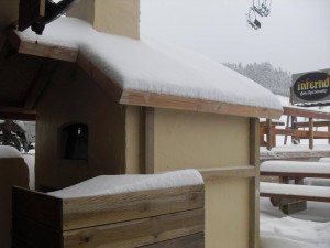Install idea: Forno Volta120 Pizza oven in an Alpine Ski Lodge
