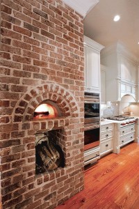 Pizza Oven installed indoors