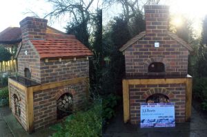JBooty Poolside Pizza Oven install